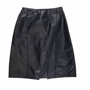 Toffs Vintage Genuine Leather Skirt
